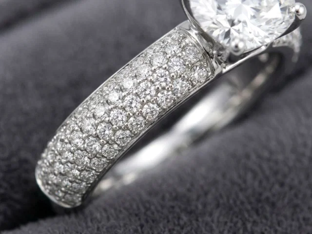 MICRO PAVE DIAMOND SET RING